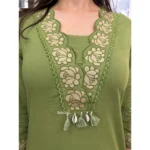 Premium Cotton Full Embroiderd Suit Set - Image 3