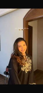 Embroidery Black Cotton Kurta Set – Jaipuri Cotton - Image 4